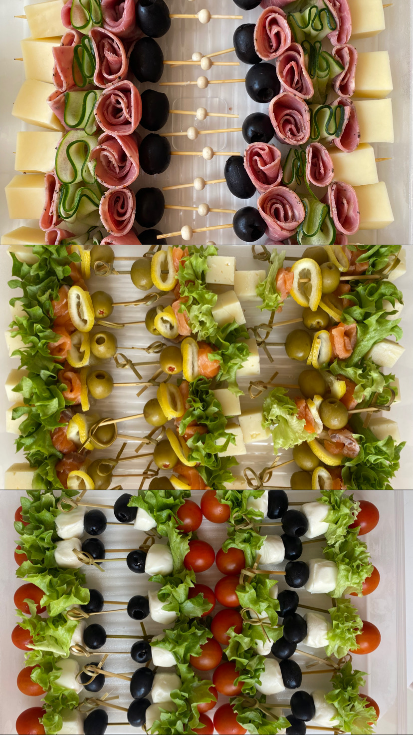 Canapés surtidos
